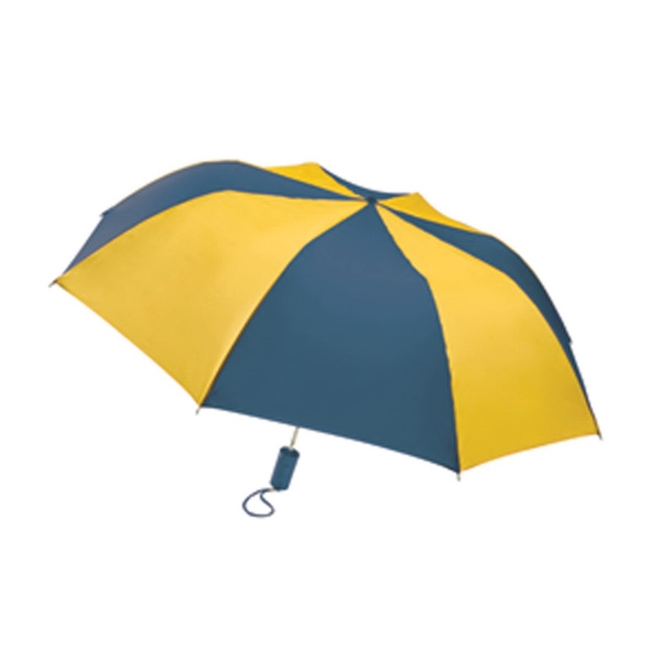 Auto open, folding umbrella with a plastic handle.... from ASI 93990 IMAGEN Brands
