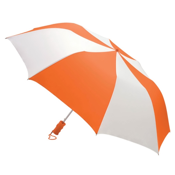 Auto open, folding umbrella with a plastic handle.... from ASI 93990 IMAGEN Brands