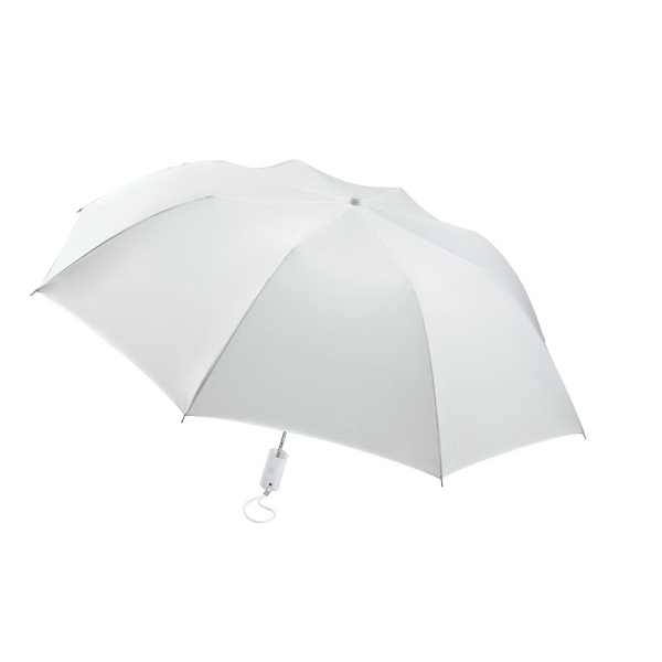 Auto open, folding umbrella with a plastic handle.... from ASI 93990 IMAGEN Brands