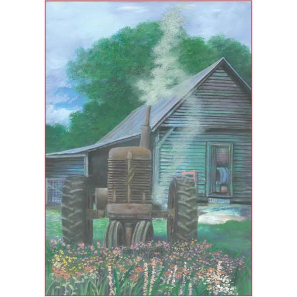 12" x 18" garden size sublimated flag with two-sided farm life... from ASI 31260 AdCapitol / The Flag Factory®