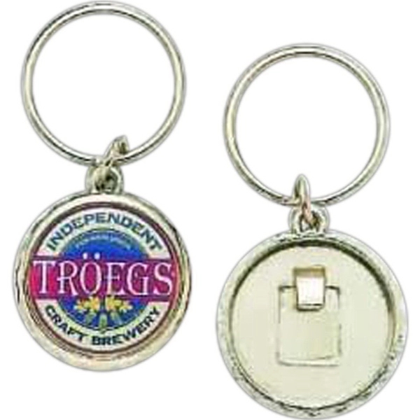 Bottle Cap Bottle Opener Key Tag... from ASI 40610 Perry Blackburne Inc / KEYTAGLINE