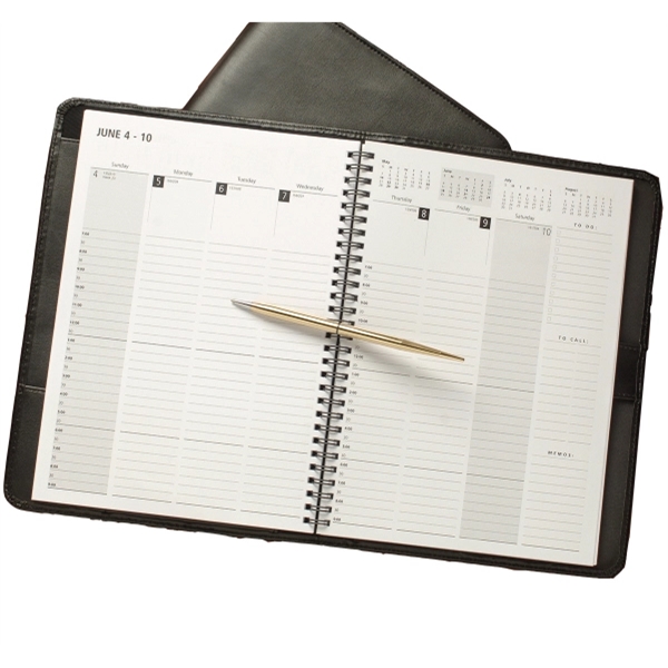 Executive weekly appointment book, includes a 16 page section with real... from ASI 48575 Datamax International Inc / The Datamax Collection