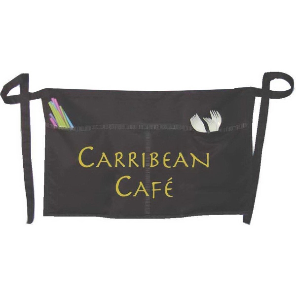 22 1/2" x 14" waist-styled bar apron with two large pockets,... from ASI 31260 AdCapitol