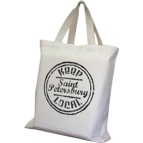 Heavyweight gusset tote bag made of 10 oz. 100% natural cotton... from ASI 31260 AdCapitol