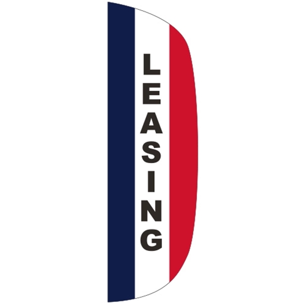 3 x 10' Leasing message feather flag, flutter style.... from ASI 80228 Quinn