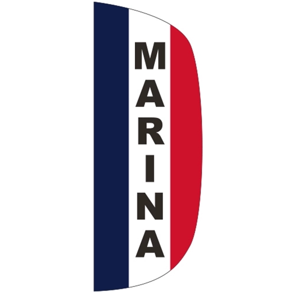 3 x 8' Marina message feather flag, flutter style.... from ASI 80228 Quinn