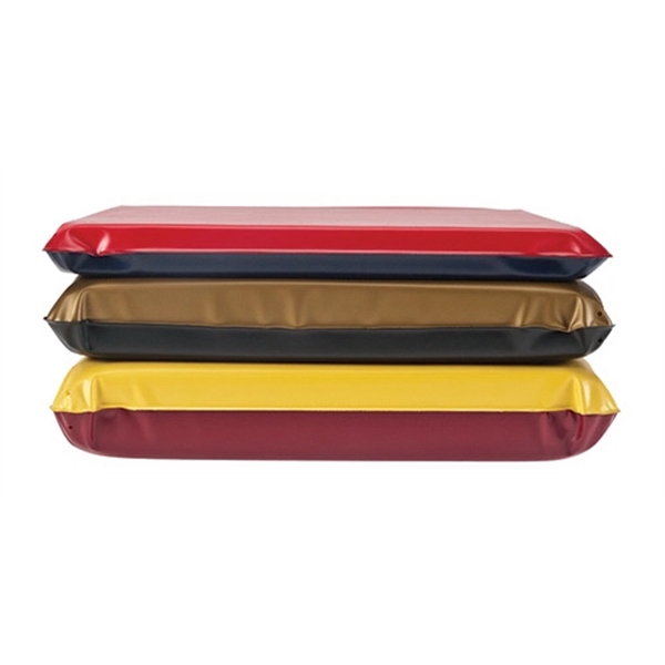 Thick, durable 10 mil. phthalate-free vinyl seat cushion with a built-in... from ASI 77280 Pepco Poms / Pepco Poms