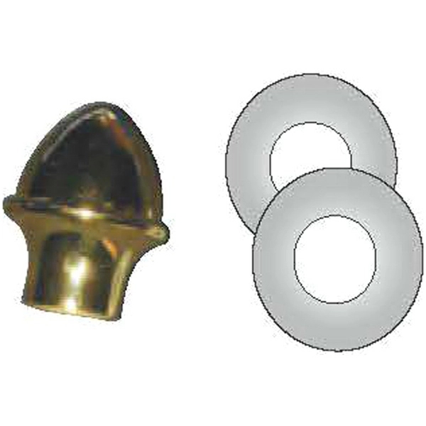 Finial replacement kit with 1 standard gilt finial and 2 washers.... from ASI 31260 AdCapitol / The Flag Factory®