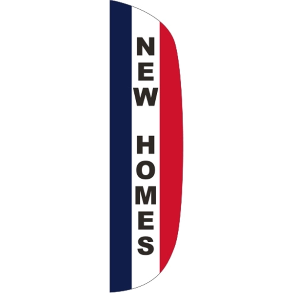 3 x 12' New Homes message feather flag, flutter style.... from ASI 80228 Quinn