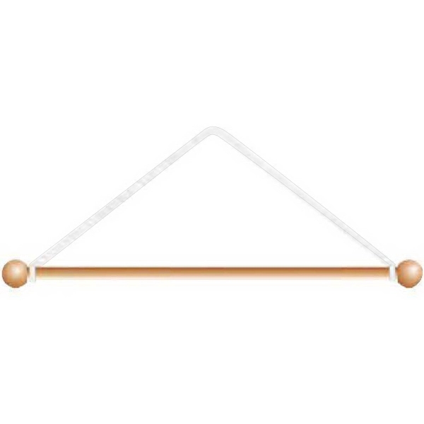 30" flagpole with ball on both ends.... from ASI 31260 AdCapitol / The Flag Factory®