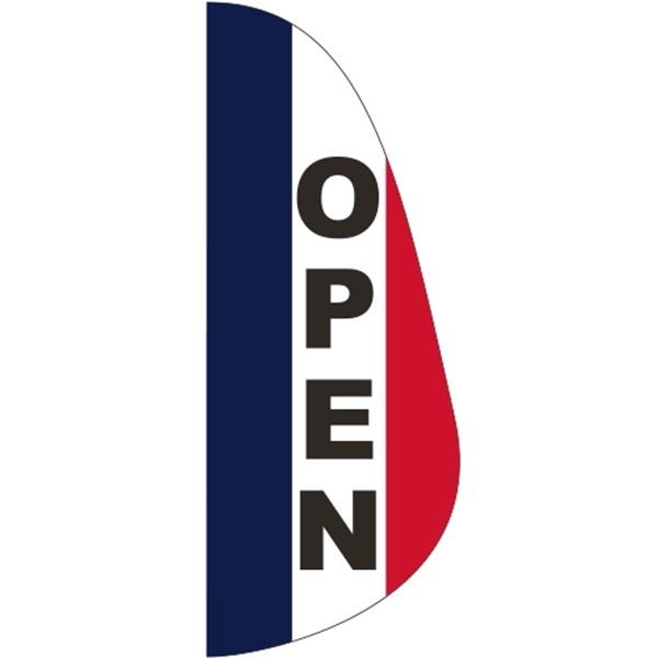 3 x 8' Open message feather flag, feather style.... from ASI 80228 Quinn