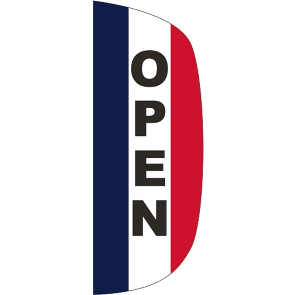 3 x 8' Open message feather flag, flutter style.... from ASI 80228 Quinn