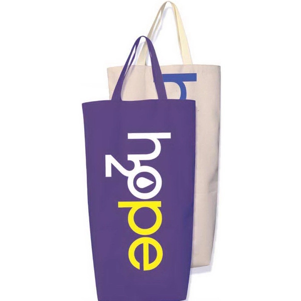 15" x 23" x 5" tall jumbo colored twill tote bag... from ASI 31260 AdCapitol