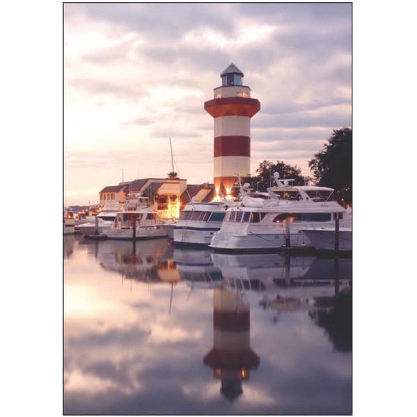 28" x 40" sublimated flag with two-sided Hilton Head Lighthouse design;... from ASI 31260 AdCapitol / The Flag Factory®