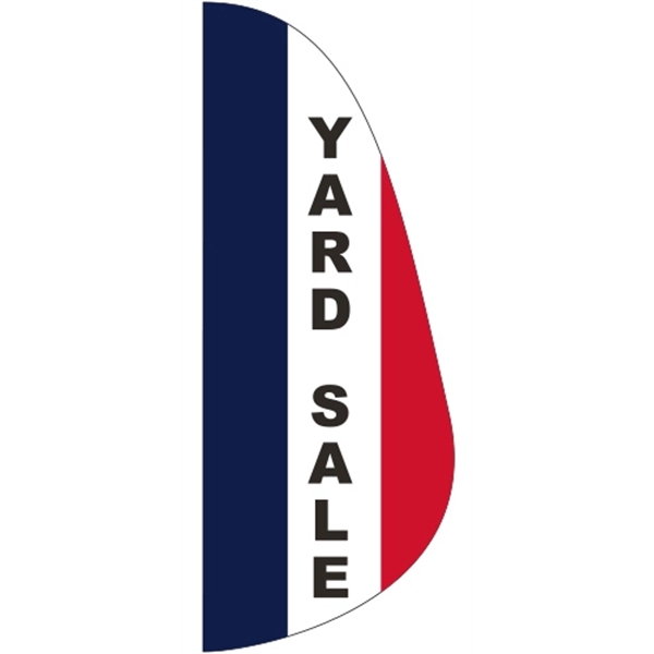 3 x 8' Yard Sale message feather flag, feather style.... from ASI 80228 Quinn