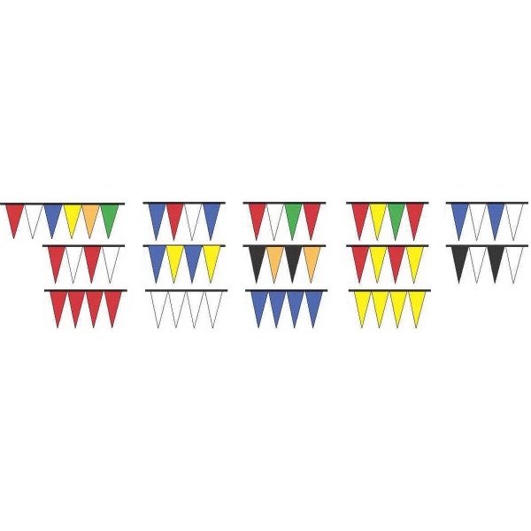 Polyethylene pennant string; 6" between pennants.... from ASI 31260 AdCapitol