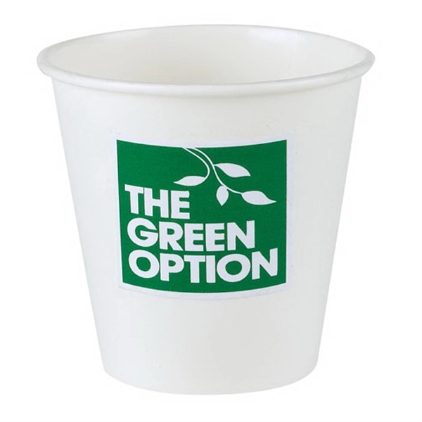 6 oz. Disposable White Paper Cups, Made in USA 1 color... from ASI 79933 Prorose Inc / ProRose