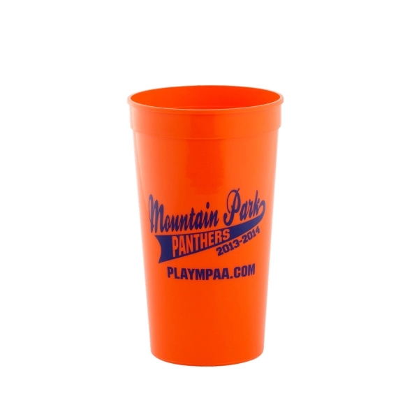 32 oz. Stadium Cup is Made in USA from Polypropylene Plastic... from ASI 79933 Prorose Inc / ProRose