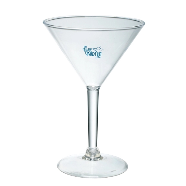 7 oz. Crystal Clear Plastic Martini Glass, BPA free, dishwasher safe,... from ASI 79933 Prorose Inc / ProRose