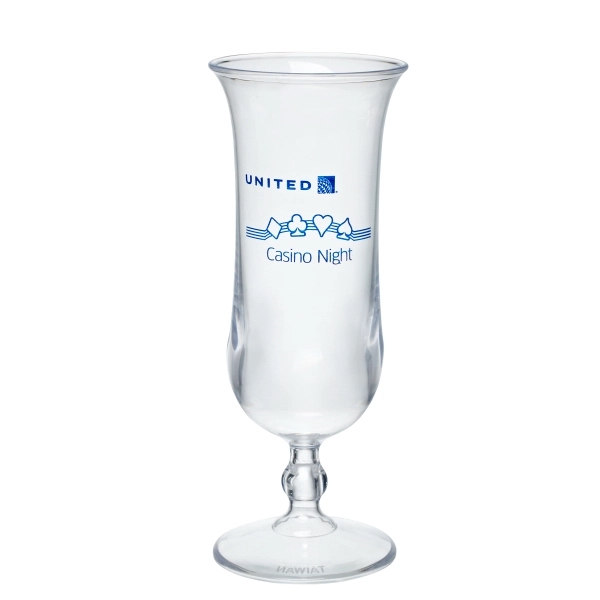 15 oz. Clear Acrylic "Hurricane" Glass, dishwasher safe, BPA free, food... from ASI 79933 Prorose Inc / ProRose