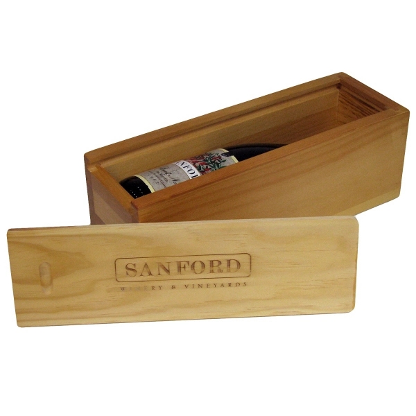 Split Bottle Wine Box, 10.62 x 2.62 x 3.50"... from ASI 88156 Solid Dimensions Inc / Solid Dimensions Line