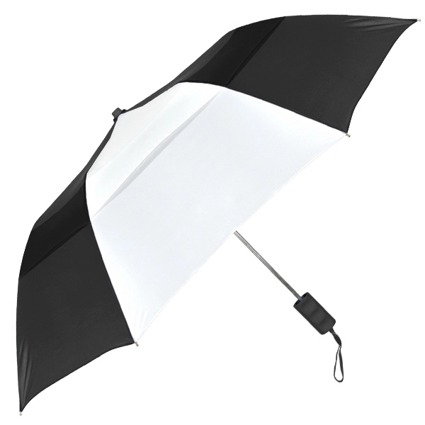Vented windproof automatic-opening foldable umbrella that's available in multiple color options.... from ASI 89955 StrombergBrand