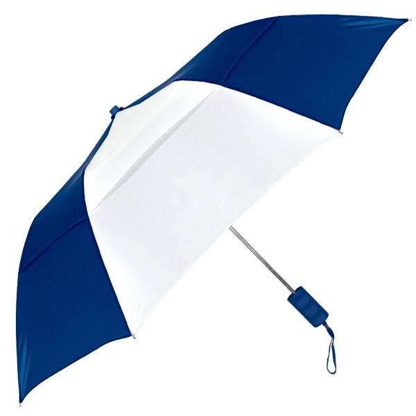 Vented windproof automatic-opening foldable umbrella that's available in multiple color options.... from ASI 89955 StrombergBrand