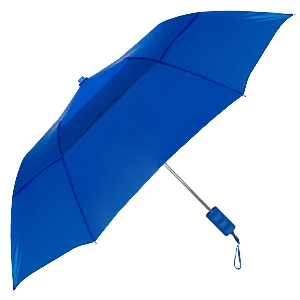 Vented windproof automatic-opening foldable umbrella that's available in multiple color options.... from ASI 89955 StrombergBrand