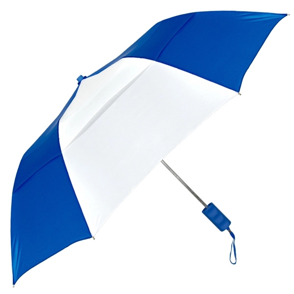 Vented windproof automatic-opening foldable umbrella that's available in multiple color options.... from ASI 89955 StrombergBrand