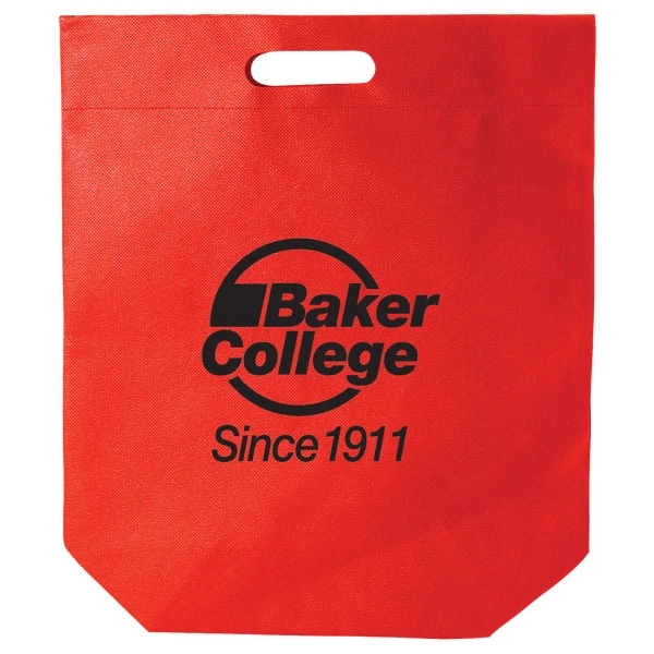 Reusable die cut tote bag is the perfect promo item for... from ASI 75731 PWS / Pacific Western Sales/Cater Line