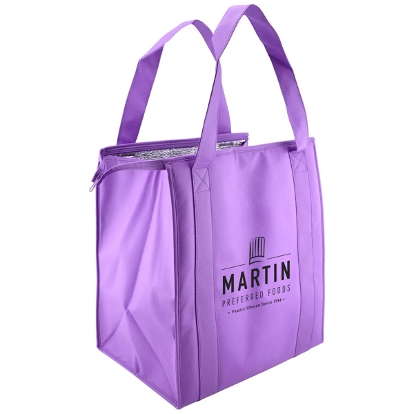 Made with 100 GSM premium non-woven polypropylene, this tote features a... from ASI 75731 PWS / Pacific Western Sales/Cater Line