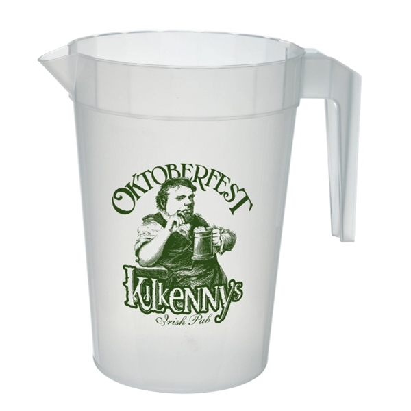 64-70 Oz. Stackable Translucent Polypropylene Plastic Pitcher, BPA free, food grade,... from ASI 79933 Prorose Inc / ProRose
