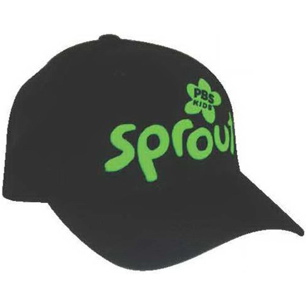 Low profile, 6 panel, all brushed twill, pre-curved visor cap.... from ASI 31260 AdCapitol