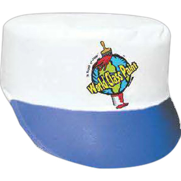 Textured polypro felt painter's cap with molded visor and elastic back.... from ASI 31260 AdCapitol
