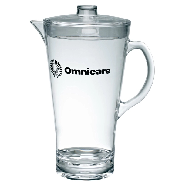 2 Liter (67.2 ounces) Clear Acyrlic Plastic Pitcher w/Lid is ... from ASI 79933 Prorose Inc / ProRose