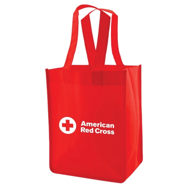 Made from 100 GSM non-woven polypropylene, this standard tote features stitched... from ASI 75731 PWS / Pacific Western Sales/PWS