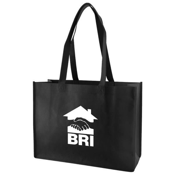 Made from 100 GSM non-woven polypropylene, this standard tote features stitched... from ASI 75731 PWS / Pacific Western Sales/PWS