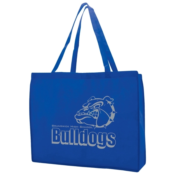 Made from 100 GSM non-woven polypropylene, this standard tote features stitched... from ASI 75731 PWS / Pacific Western Sales/Cater Line