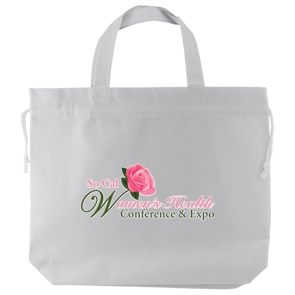 This purse-like bag is made from 100 GSM non-woven polypropylene and... from ASI 75731 PWS / Pacific Western Sales/PWS