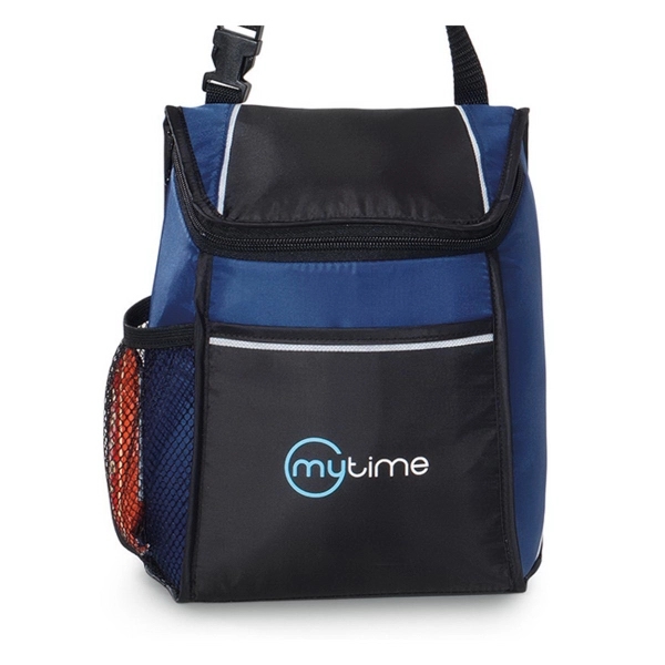 Lunch cooler with front slash pocket, side mesh water bottle pocket,... from ASI 56070 Gemline / Gemline®