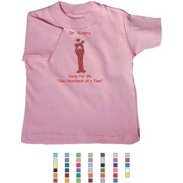 Baby t-shirt made of 100% cotton jersey material; offered in sizes... from ASI 31260 AdCapitol