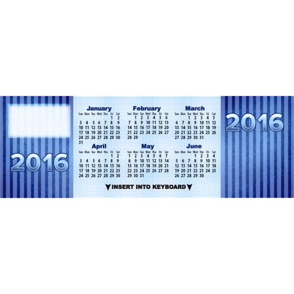 Keyboard calendar on everyday - blue.... from ASI 45815 Coloring Book Solutions / Coloring Book Solutions™ LivRite