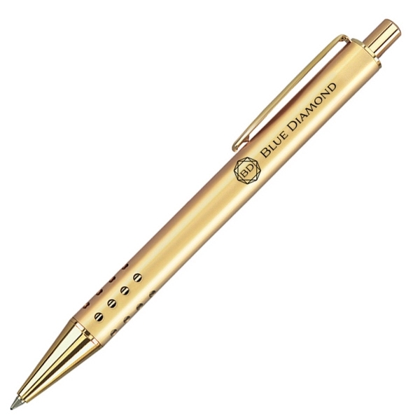 Ballpoint pen with all brass construction.... from ASI 40544 Binaco / Binaline