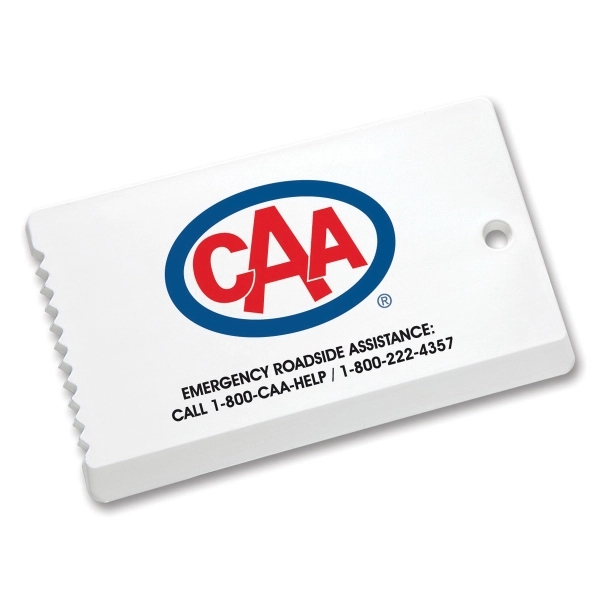 Plastic, business card size ice scraper.... from ASI 79896 Promo Plastik / Promo Plastik