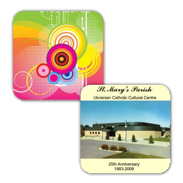 Rubber coaster - 3.5" square.... from ASI 76797 Pelican Graphics / Pelican Lures