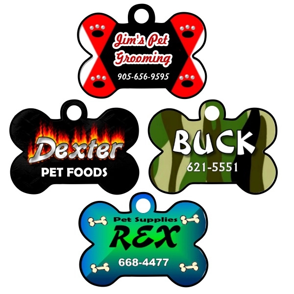 Bone pet tag.... from ASI 76797 Pelican Graphics / Pelican Lures