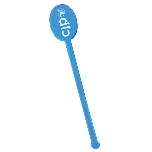 6" plastic oval-shaped drink muddler and swizzle stick with ball end.... from ASI 59683 Harco Enterprises LTD