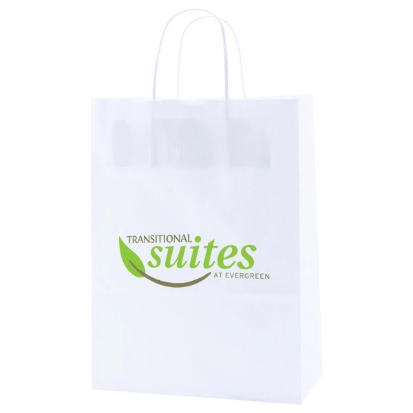 Made from 100 GSM with 40% recycled white kraft paper, matching... from ASI 75731 PWS / Pacific Western Sales/Cater Line
