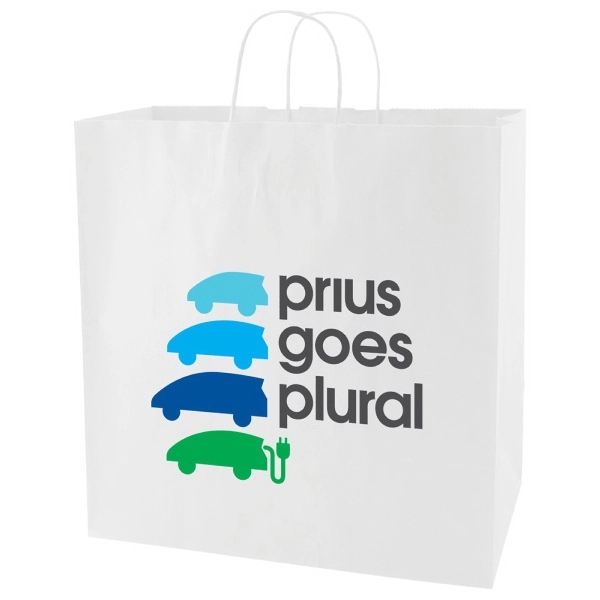 Made from 120 GSM with 40% recycled white kraft paper, matching... from ASI 75731 PWS / Pacific Western Sales/Cater Line