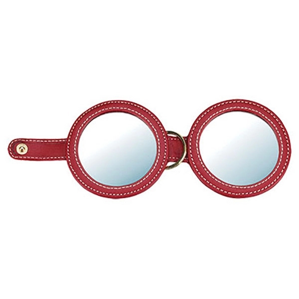 Compact with two mirrors, one regular and one 2x magnifying. Kelly.... from ASI 90075 ZZ DROPPED - Sunscope / Affinity®